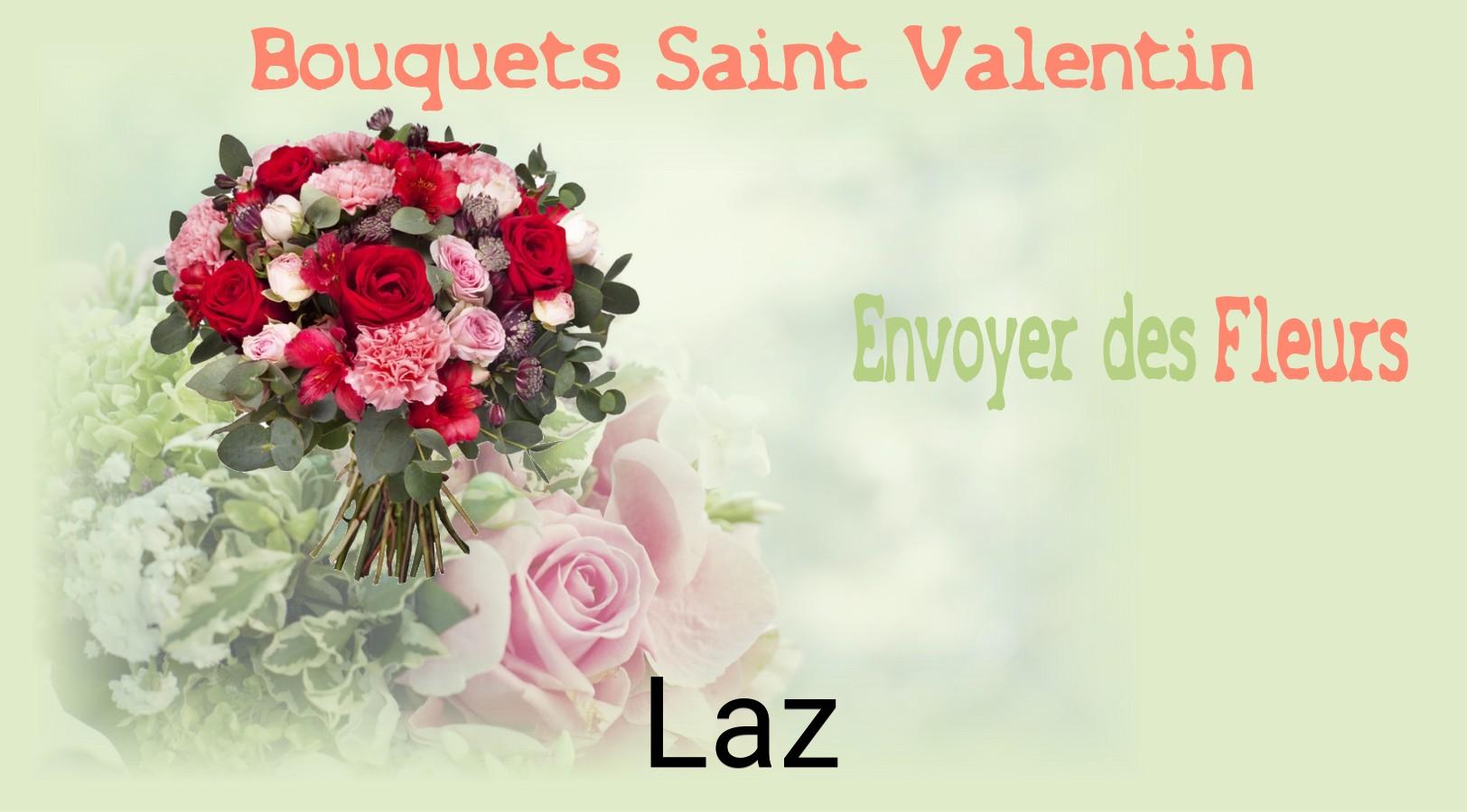 Roses de Saint-Valentin livrées à Laz